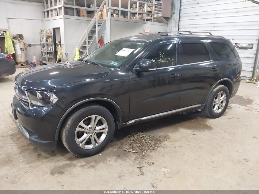 2012 DODGE DURANGO SPORT UTILITY VEHICLE 3.6L V-6 DOHC, VVT, 290HP