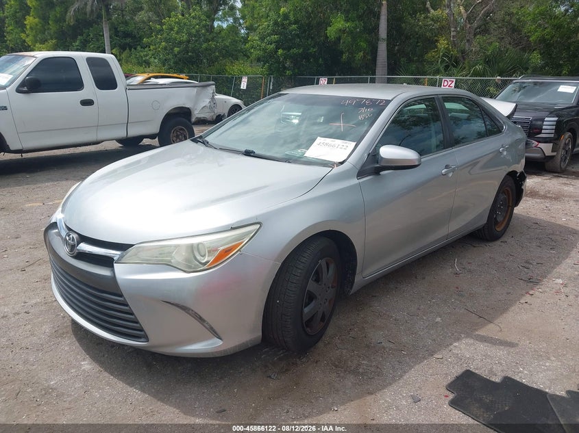 2015 Toyota Camry, Удар сзади, IAAI, VIN 4T1BF1FK3FU497872 — фото 2