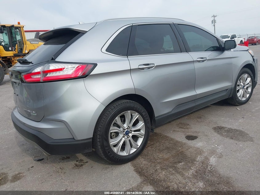 Vin: 2fmpk3k95lba56679, lot: 46365111, ford edge titanium 20204