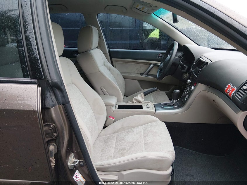 SUBARU OUTBACK 2009 VIN 4S4BP61C397325273
