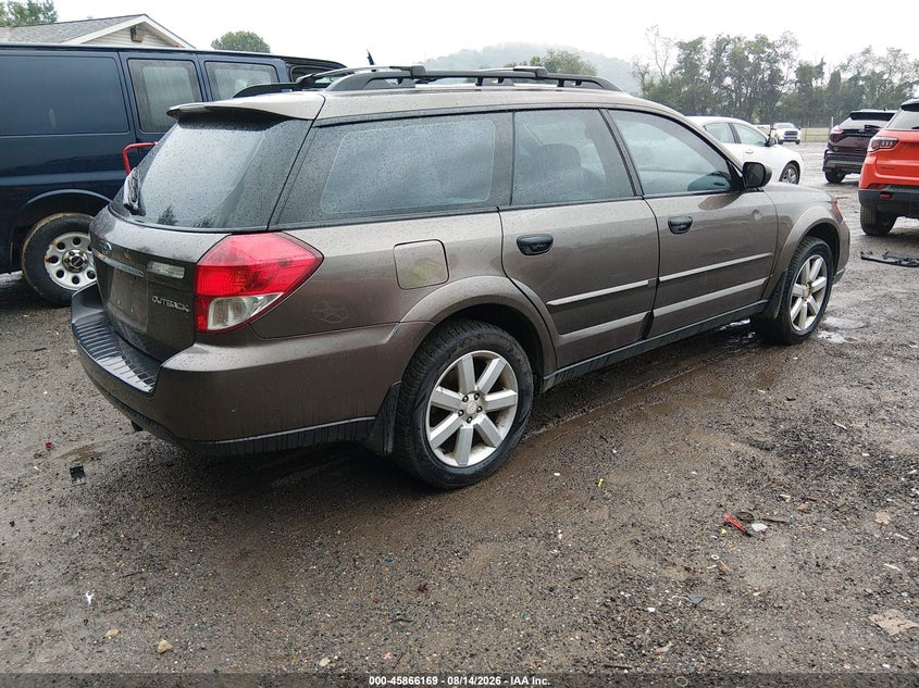 2009 SUBARU OUTBACK auction photo 4