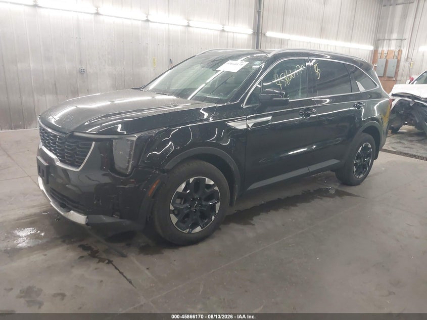 Vin: 5xyrldjc0sg327476, lot: 46365140, kia sorento s 20252