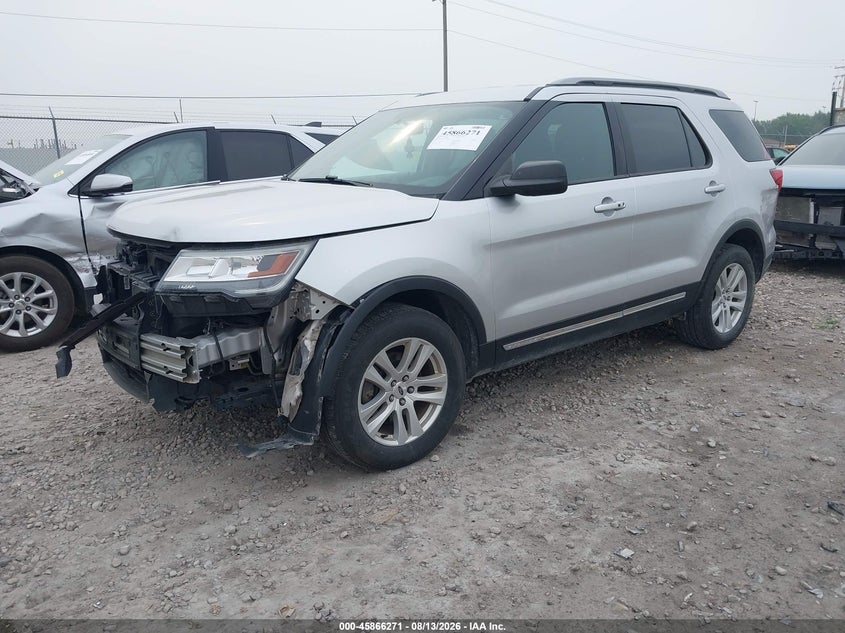 2018 Ford Explorer, Front End, IAAI, VIN 1FM5K8D89JGC82688 — photo 2