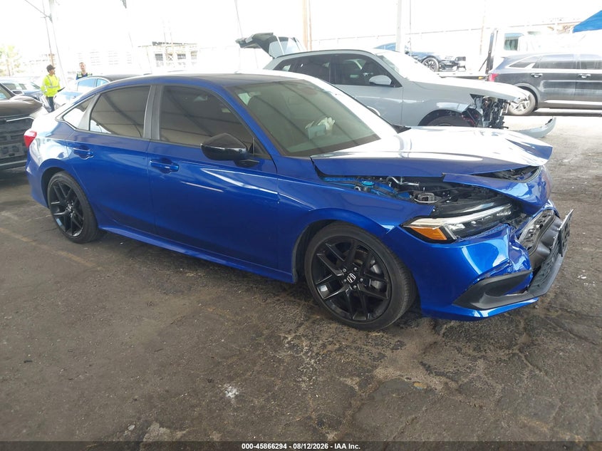 Vin: 2hgfe2f59rh564489, lot: 46365264, honda civic sport 20241
