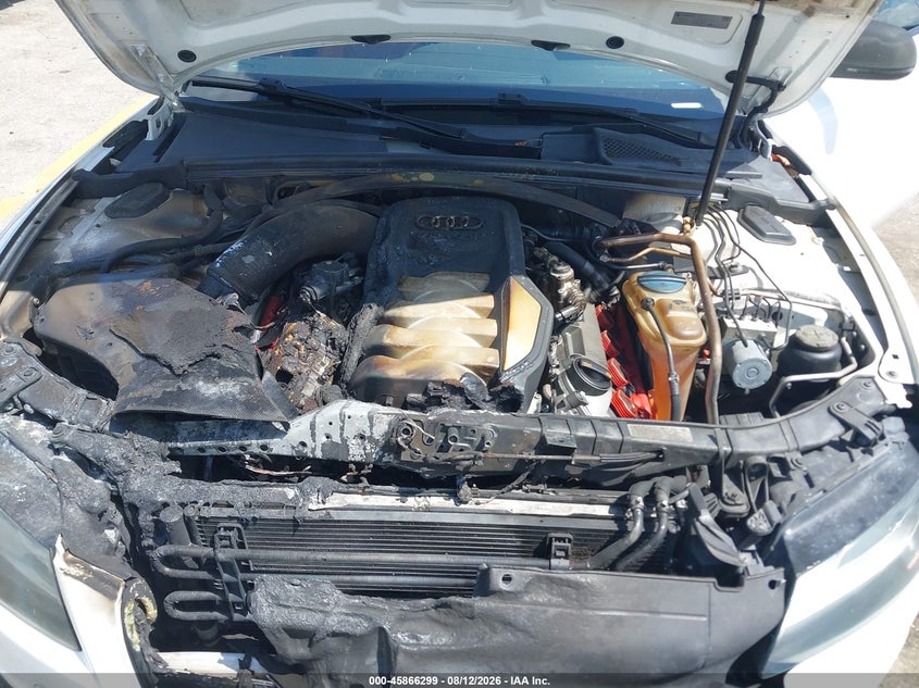AUDI S5 2008 VIN WAURV78T58A010414