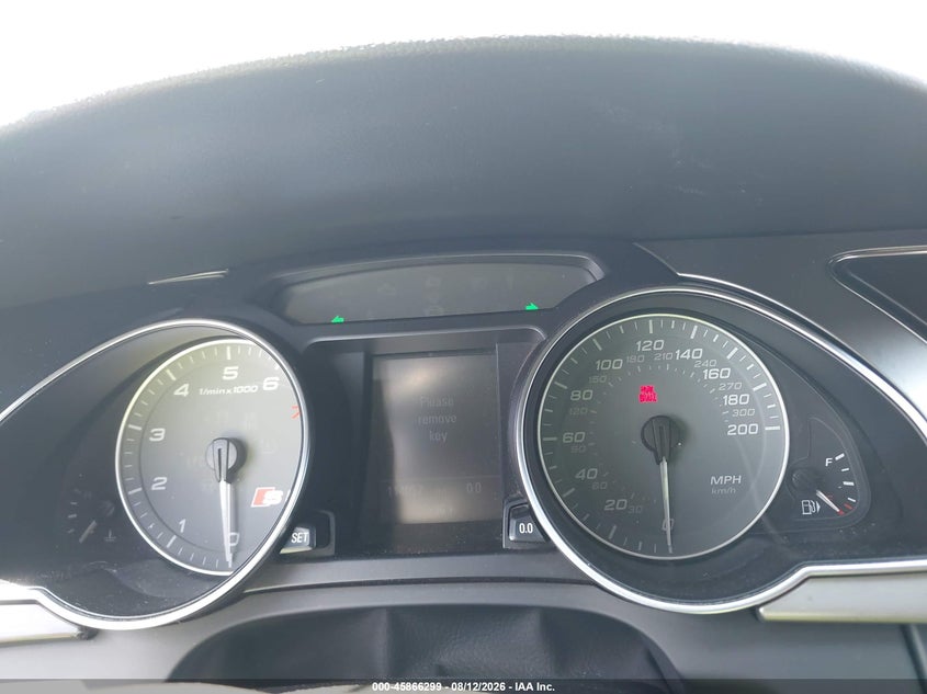 2008 AUDI S5 auction photo 7