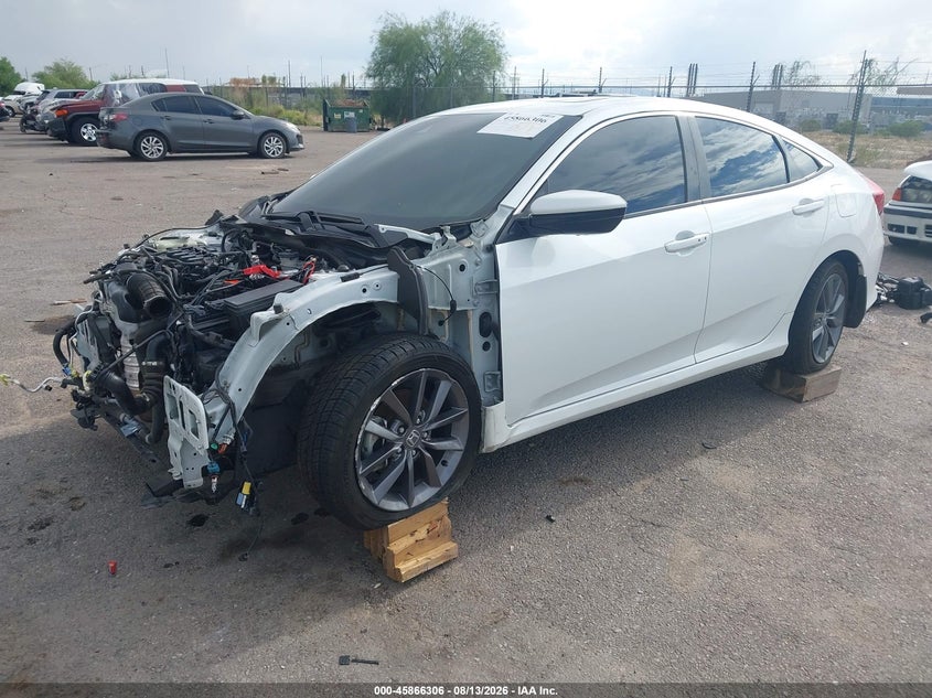 2021 HONDA CIVIC auction photo 2