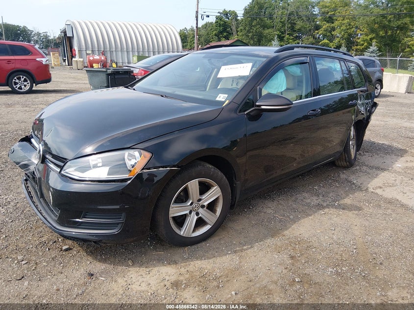 Vin: 3vwca7au9fm507499, lot: 46365312, volkswagen golf sportwagen tdi s 4-door 20152