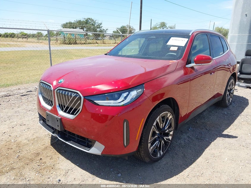 BMW X3 2026 VIN 5UX53GP08T9322508