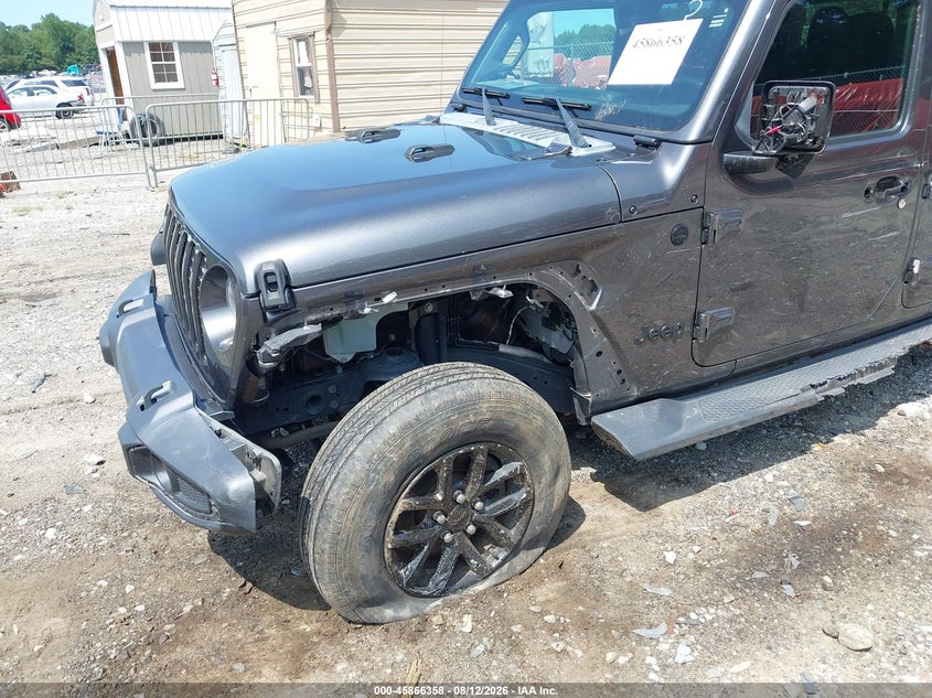 JEEP GLADIATOR 2021 VIN 1C6HJTAG3ML605168