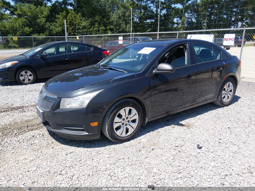 2014 Chevrolet Cruze Ls Auto, Звичайний знос, IAAI, VIN 1G1PA5SG4E7416109 — фото 2