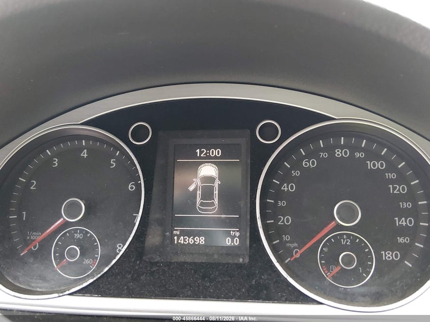 VOLKSWAGEN CC 2013 VIN WVWBP7AN5DE557633