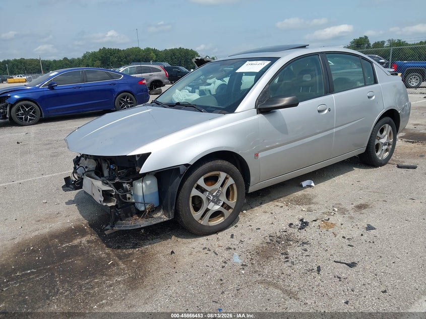 2003 Saturn ION, Front End, IAAI, VIN 1G8AK52F23Z174465 — photo 2