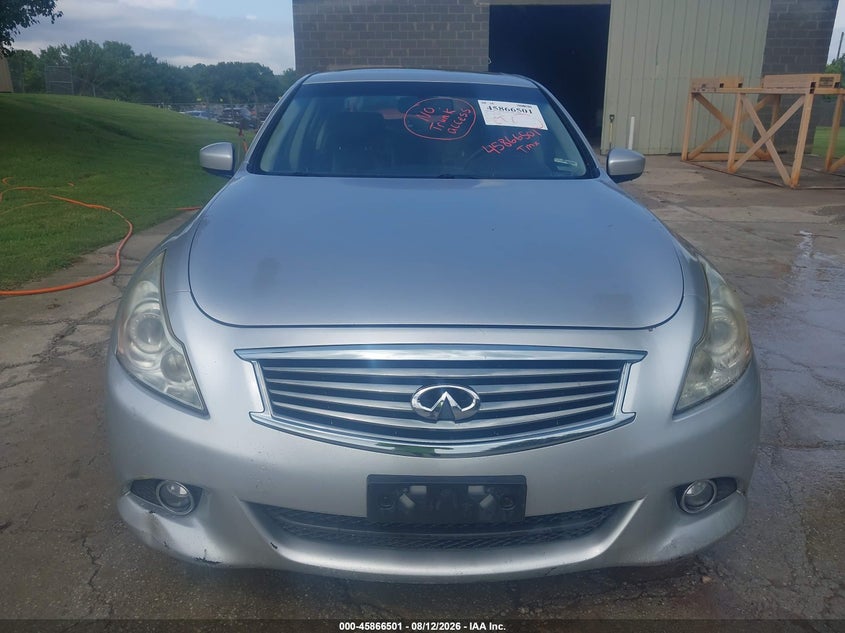 2012 INFINITI G37X auction photo 6