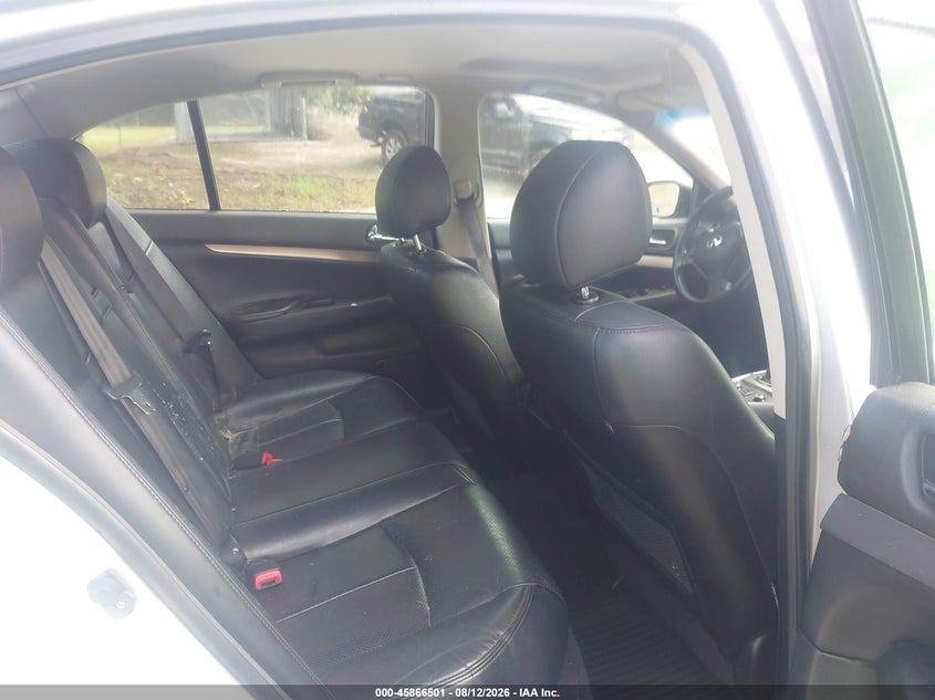 2012 INFINITI G37X auction photo 8