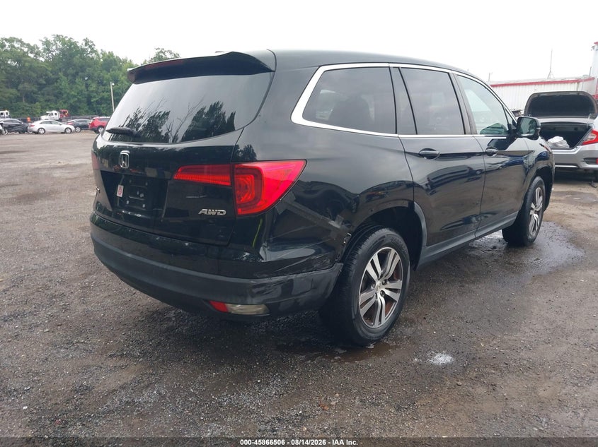 HONDA PILOT 2017 VIN 5FNYF6H51HB038788
