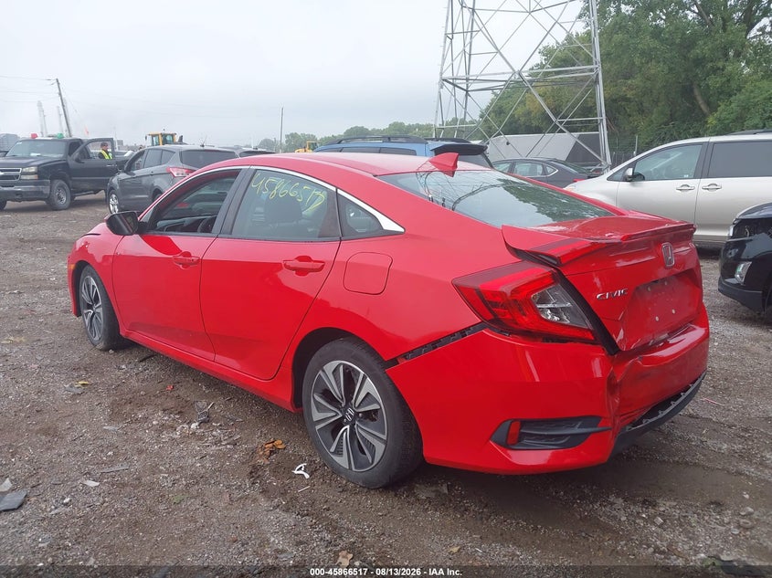 2017 HONDA CIVIC SEDAN 1.5L I-4 DI, DOHC, VVT, TURBO, REGULAR , 174HP