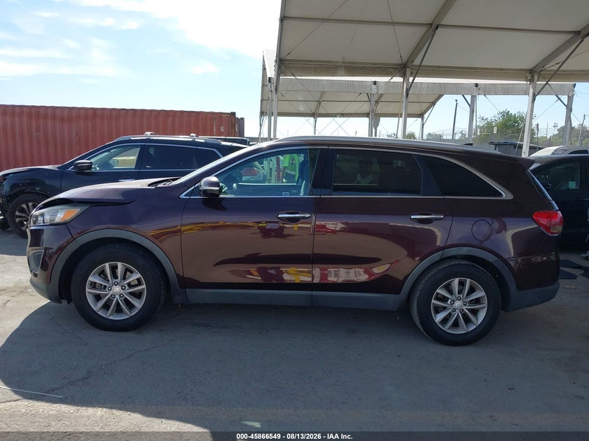 2016 KIA SORENTO SPORT UTILITY VEHICLE 3.3L V-6 DI, DOHC, VVT, 290HP