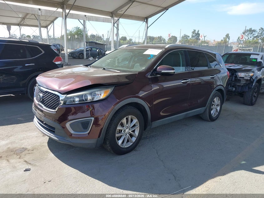 2016 KIA SORENTO SPORT UTILITY VEHICLE 3.3L V-6 DI, DOHC, VVT, 290HP