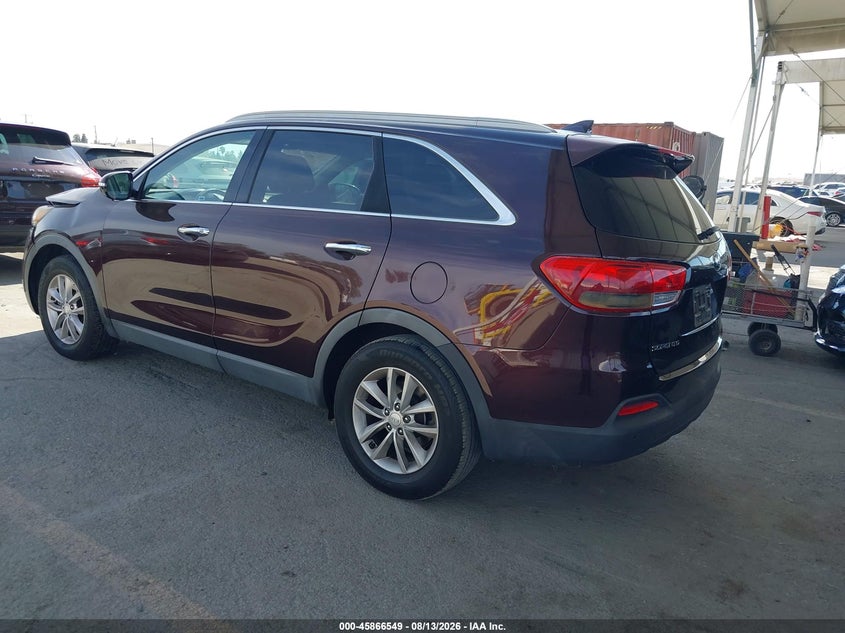 2016 KIA SORENTO SPORT UTILITY VEHICLE 3.3L V-6 DI, DOHC, VVT, 290HP