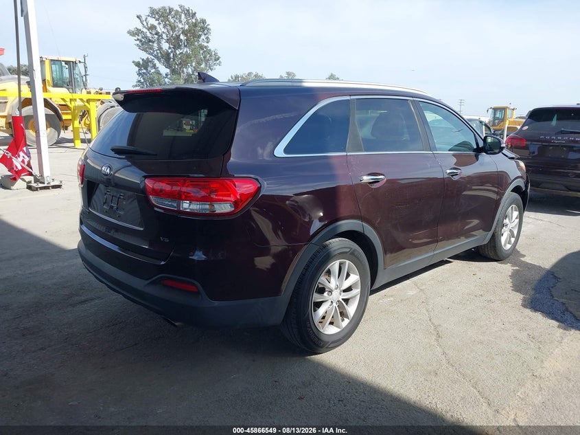 2016 KIA SORENTO SPORT UTILITY VEHICLE 3.3L V-6 DI, DOHC, VVT, 290HP