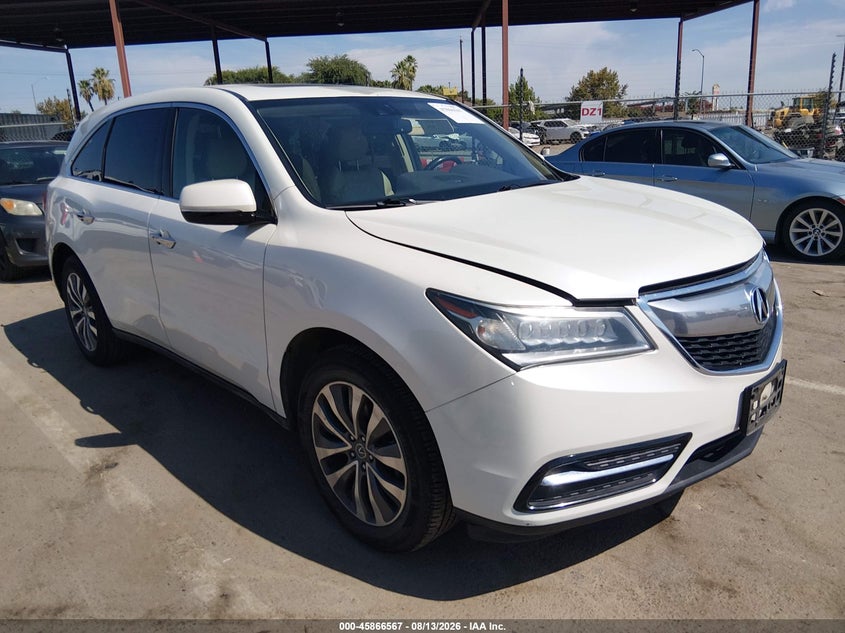 2015 ACURA MDX auction photo 1