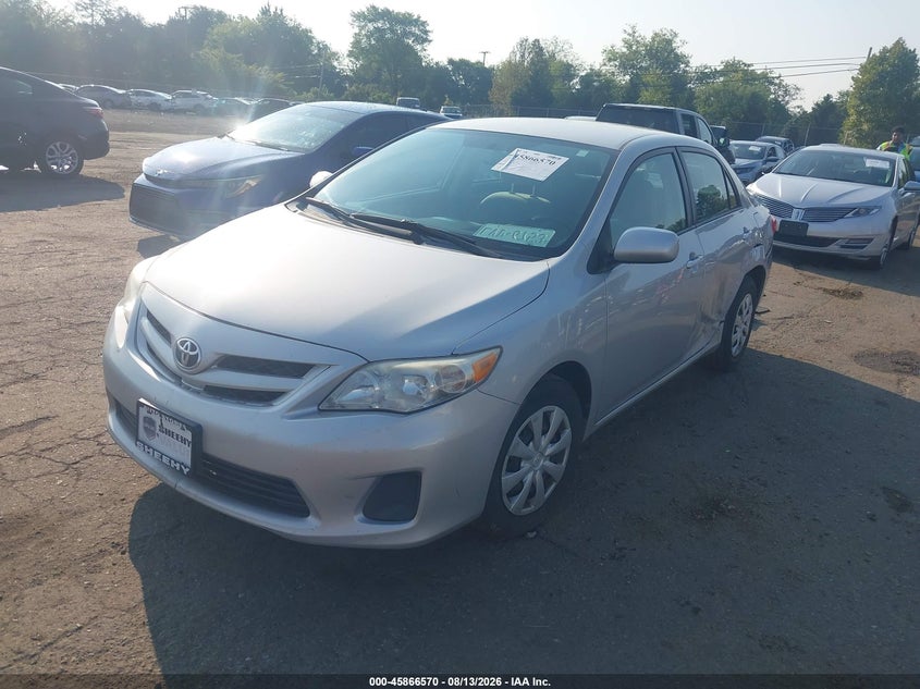 2011 Toyota Corolla, Left Side, IAAI, VIN 2T1BU4EE1BC698605 — photo 2