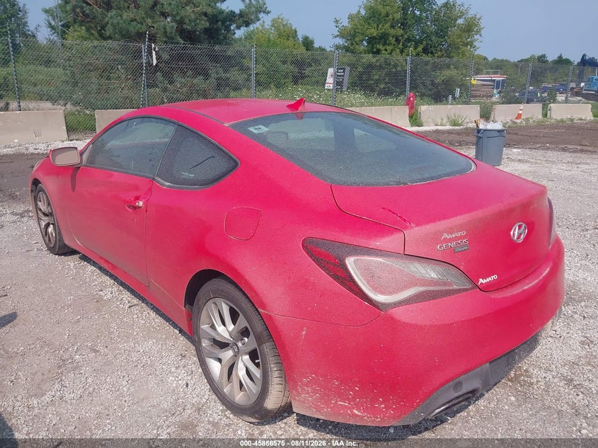 HYUNDAI GENESIS 2013 VIN KMHHT6KDXDU088451