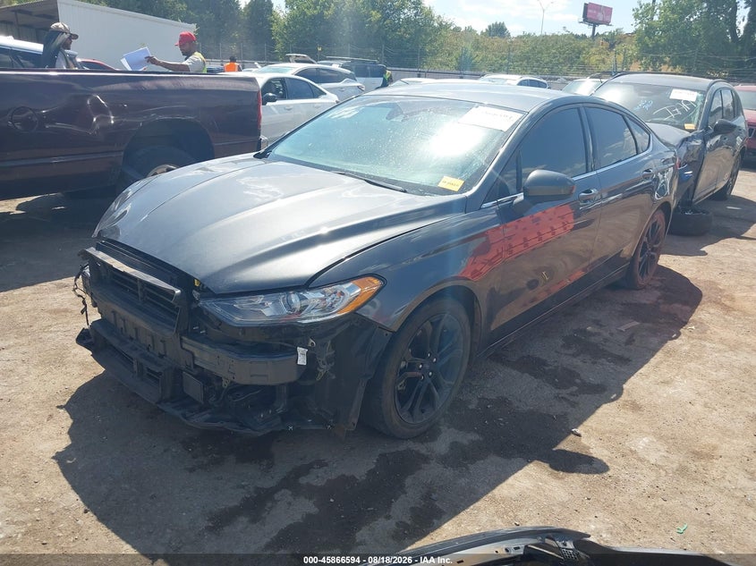 2020 Ford Fusion, Front End, IAAI, VIN 3FA6P0HD7LR188538 — photo 2