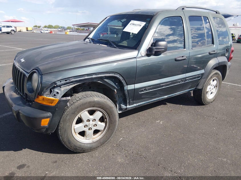 JEEP LIBERTY 2005 VIN 1J8GK48K15W594536
