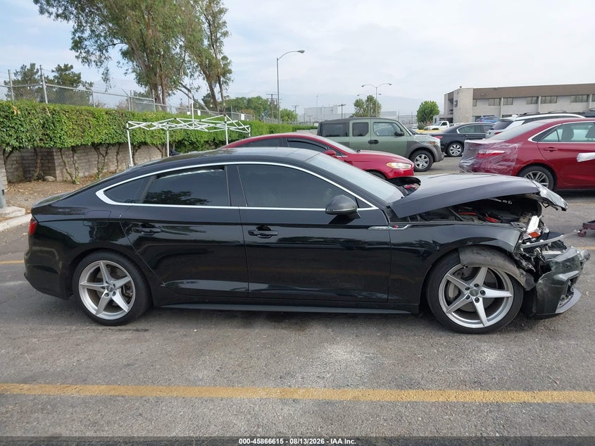 AUDI A5 2019 VIN WAUENDF56KA067326