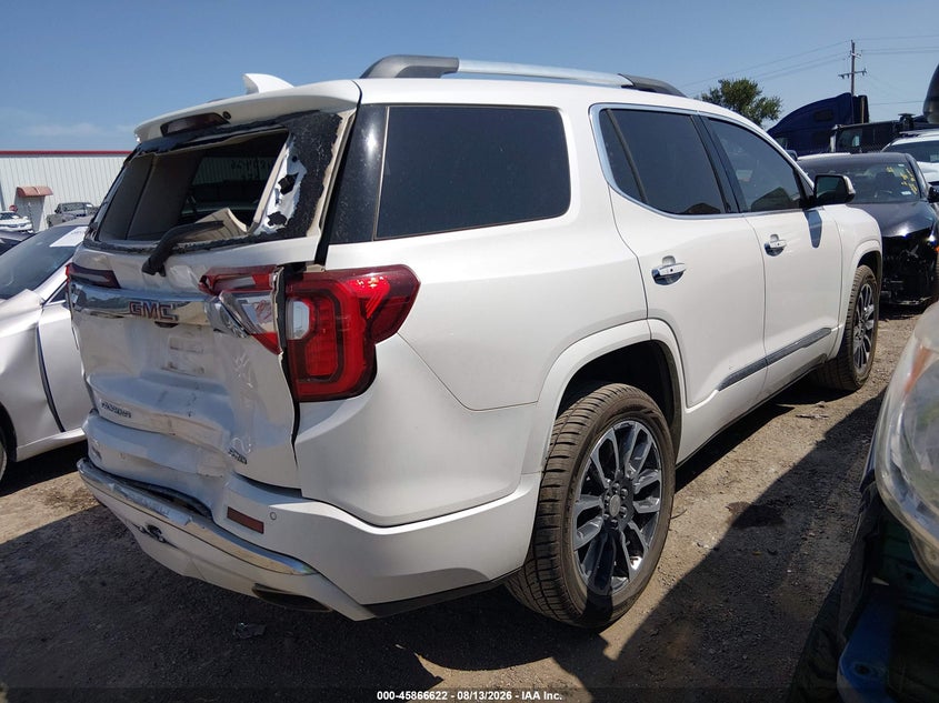 Vin: 1gkknxlsxlz154686, lot: 46365592, gmc acadia awd denali 20204
