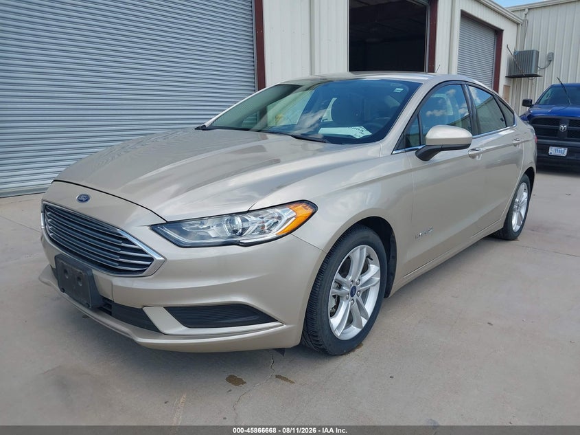 2018 Ford Fusion, Front End, IAAI, VIN 3FA6P0UU7JR254458 — photo 2