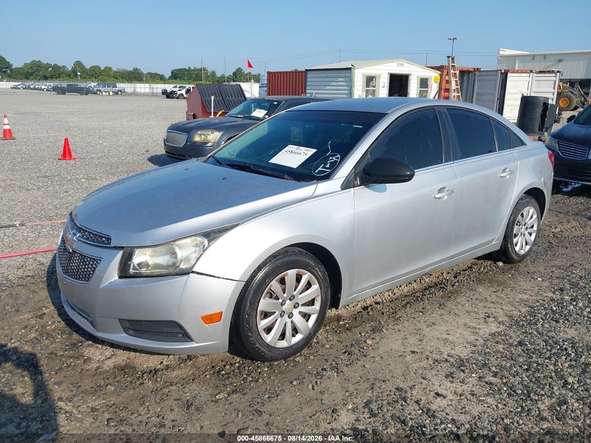 2011 Chevrolet Cruze, Звичайний знос, IAAI, VIN 1G1PC5SH1B7275627 — фото 2