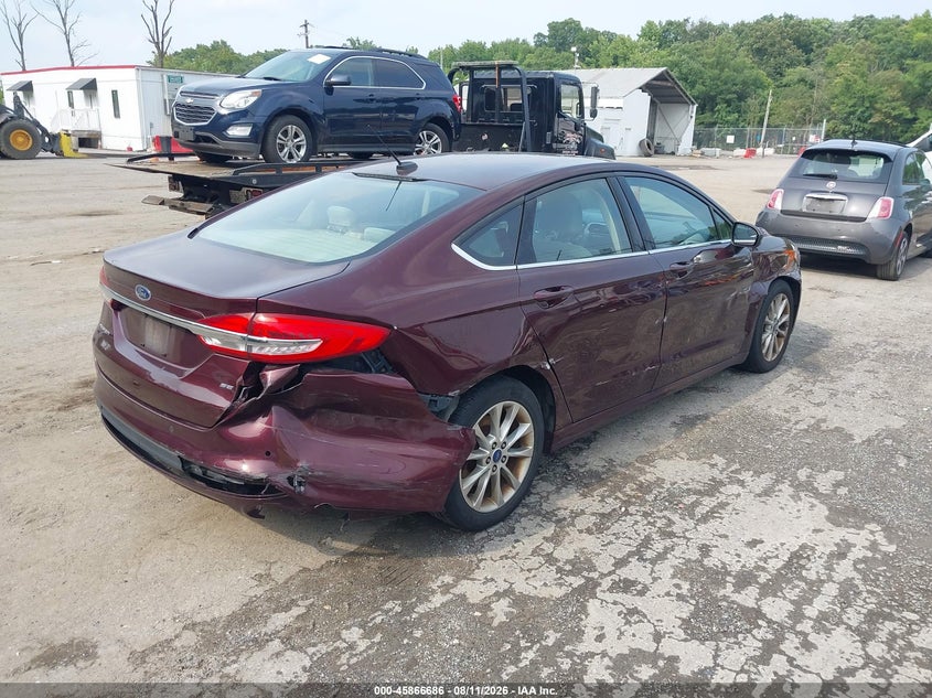 FORD FUSION 2017 VIN 3FA6P0H74HR412494