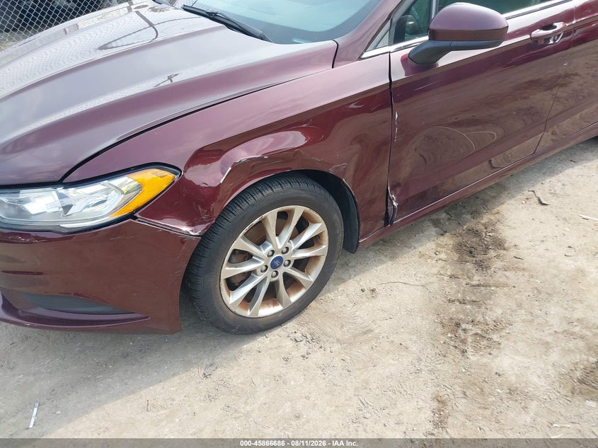 FORD FUSION 2017 VIN 3FA6P0H74HR412494