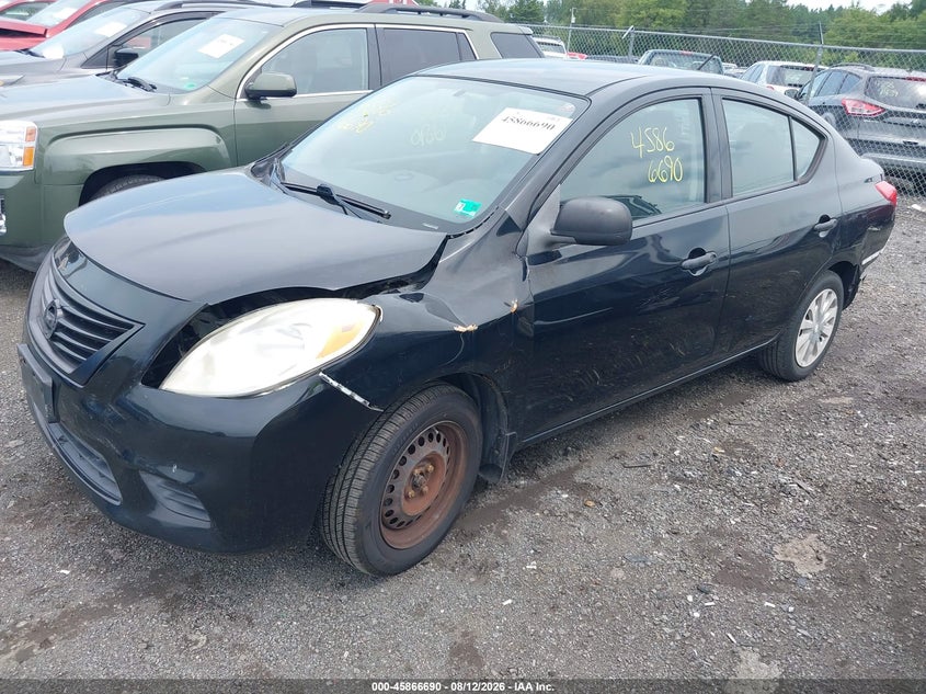 Vin: 3n1cn7ap5cl843060, lot: 46365660, nissan versa 1.6 s 20122