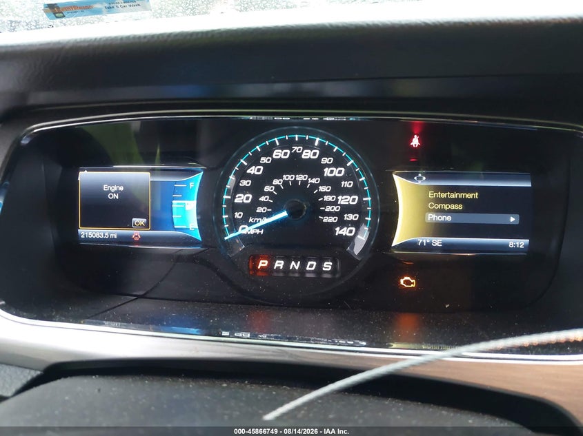 2014 FORD TAURUS auction photo 7
