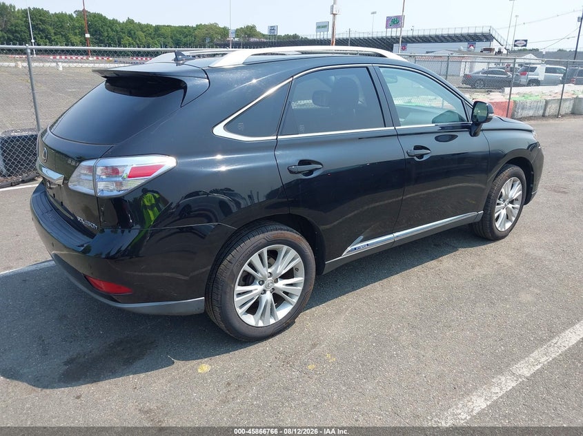 LEXUS RX 450H 2012 VIN JTJBC1BA4C2425769