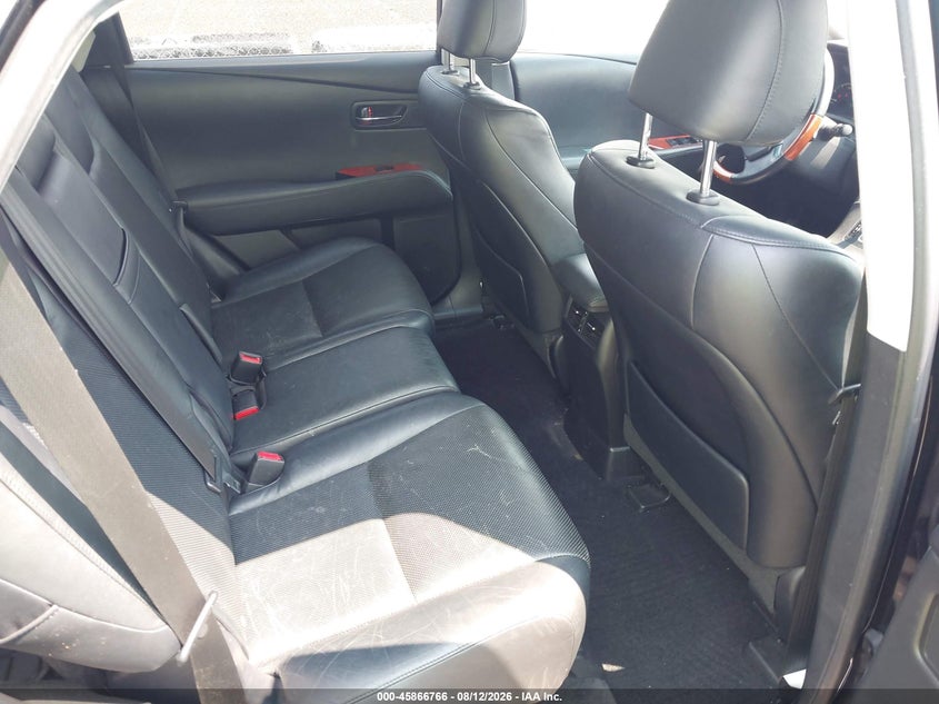 LEXUS RX 450H 2012 VIN JTJBC1BA4C2425769
