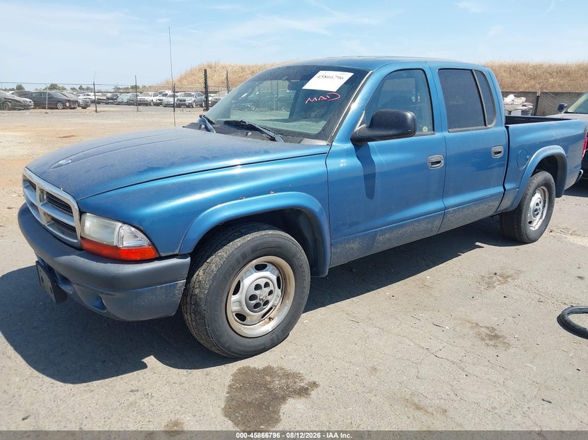 2003 DODGE DAKOTA TRUCK 3.9L V-6 175HP