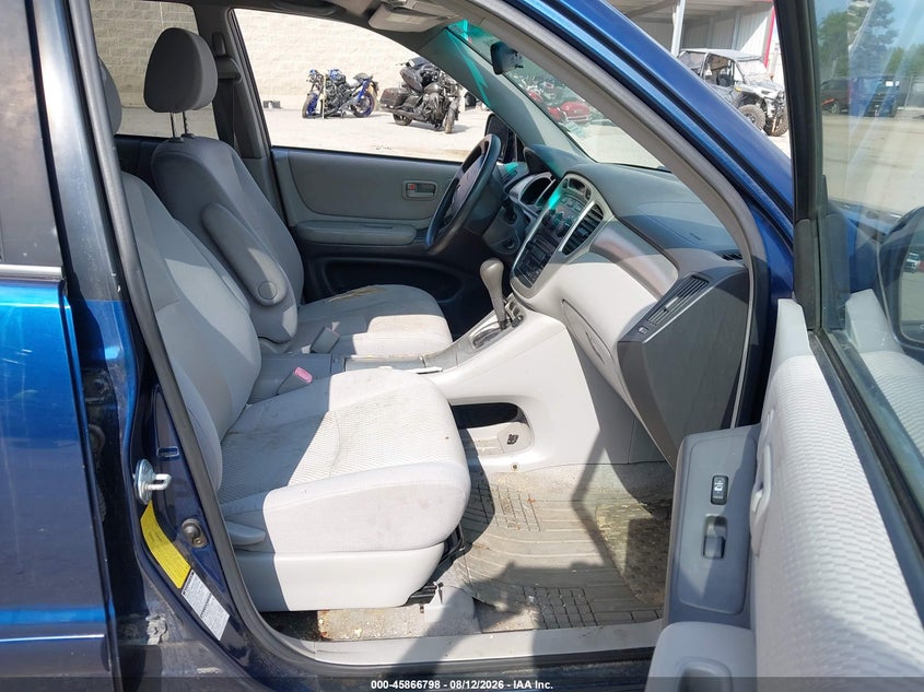 TOYOTA HIGHLANDER 2006 VIN JTEEP21A760164774