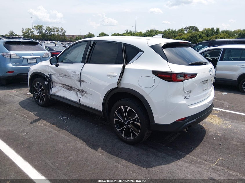 Vin: jm3kfbdm9n0636494, lot: 46365802, mazda cx-5 2.5 s premium 20223