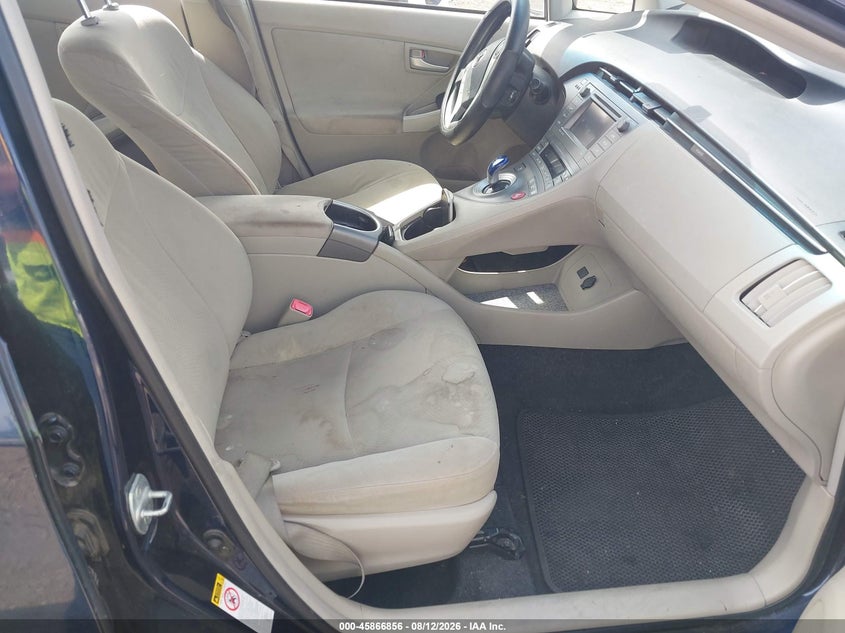 TOYOTA PRIUS 2012 VIN JTDKN3DU1C1544045