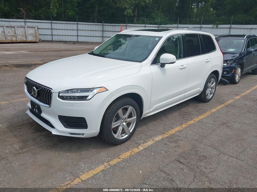 2021 Volvo XC90, Right Rear, IAAI, VIN YV4A22PK9M1712179 — photo 2