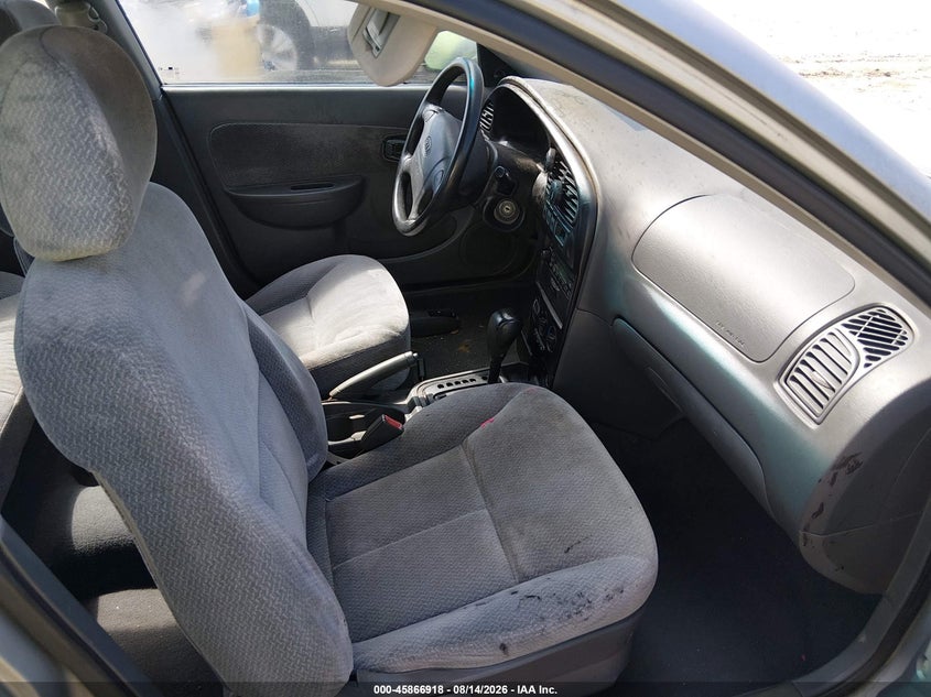 2002 KIA SPECTRA SEDAN 1.8L I-4 DOHC, 125HP