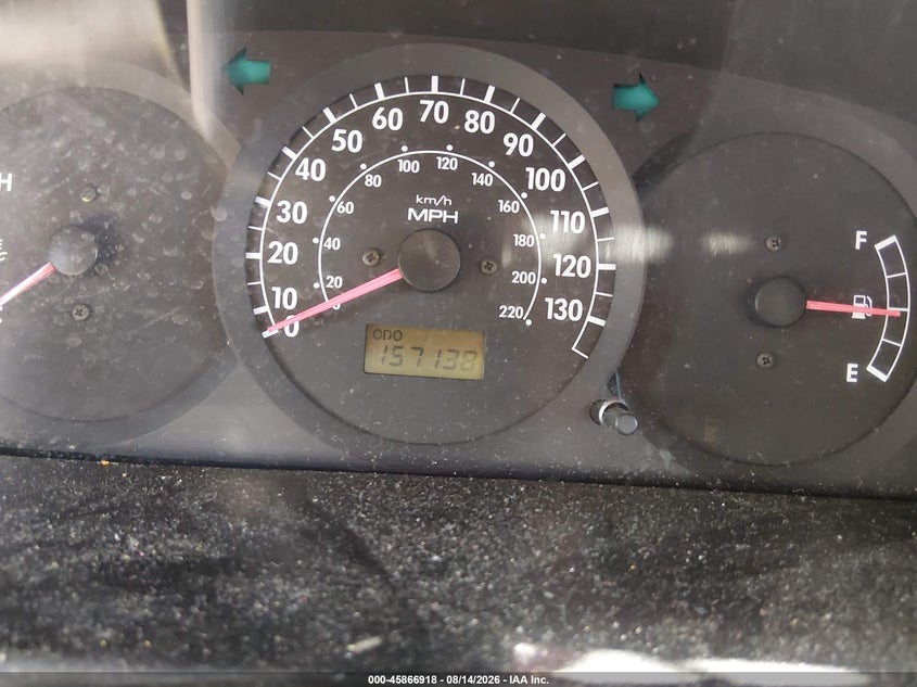 2002 KIA SPECTRA SEDAN 1.8L I-4 DOHC, 125HP