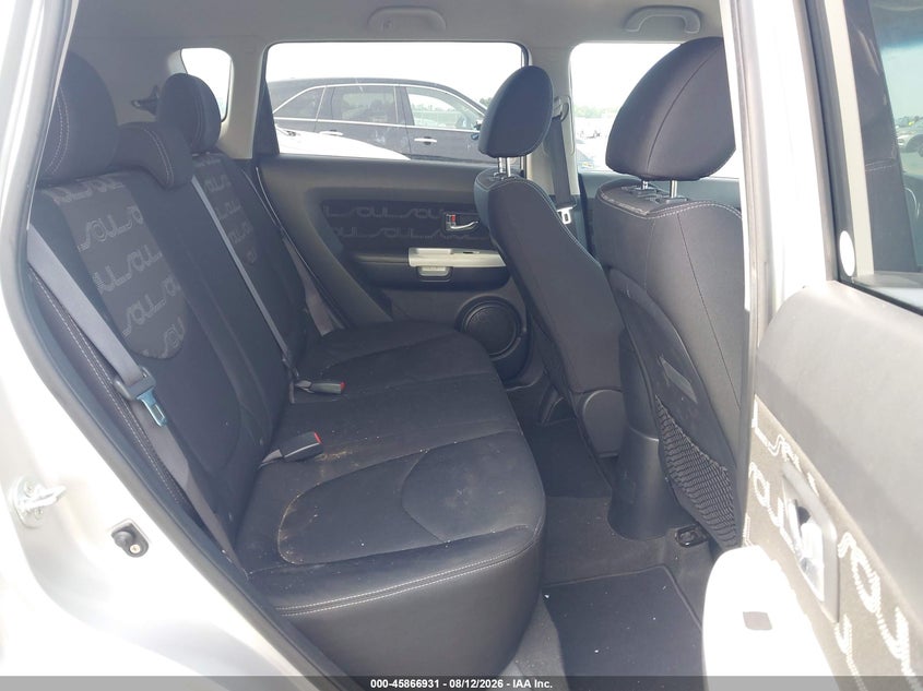2012 KIA SOUL HATCHBACK 2.0L I-4 DOHC, VVT, 164HP