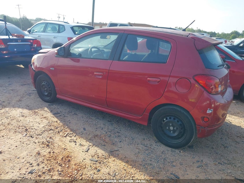 Vin: ml32a4hj1fh002007, lot: 46365909, mitsubishi mirage es/rf 20153