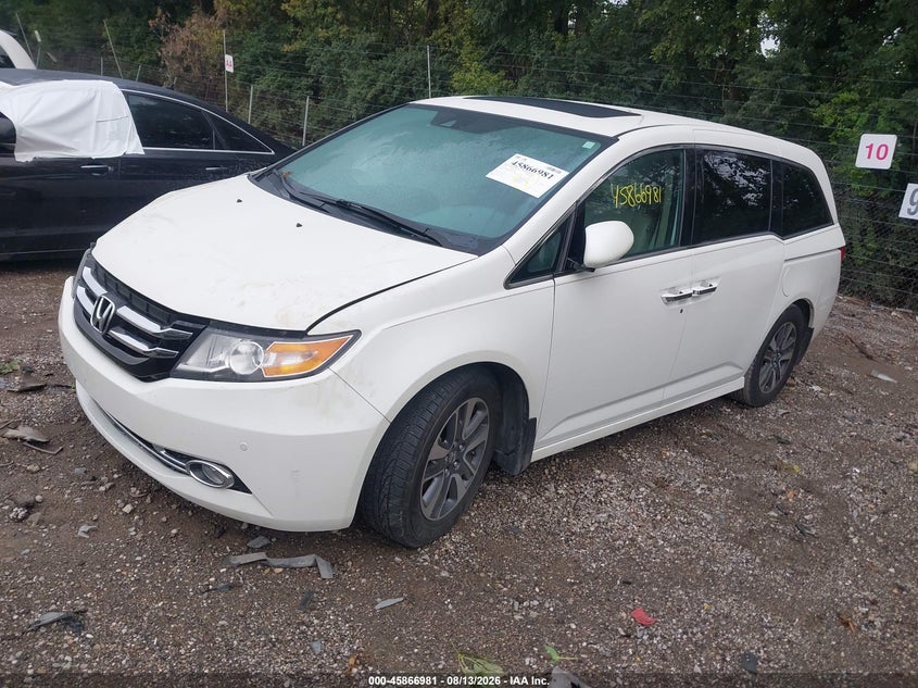 2015 HONDA ODYSSEY auction photo 2